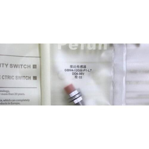Genuine induction sensor switch connector proximity switch GBM4-12GM-P1-L7 pefun