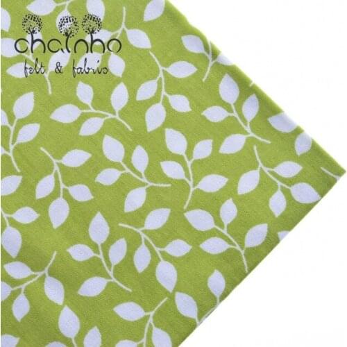 Print Twill Cotton Fabric For Patchwork Quilting Sheet Pillow Curtain Apron Purse Doll Craft Cloth Marterial CC004-C Half Yard