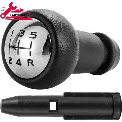 Car Gear Shift Knob Car Styling 5 Speed Gear Shift Gearstick Knob Fit For Peugeot 106 107 205 206 306 406 307 308 3008