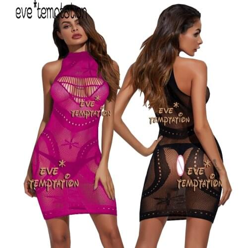 Sexy crochet Lingerie Babydoll dress Underwear Chemises Sex Products Teddies Bodysuits Sleepwear dress intimates body suit W039