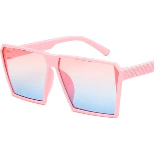 Sunglasses Children Square Sun Glasses Boys Girls Anti-Reflective Eyewear Fashion Mercury Colorful Eyeglasses UV400