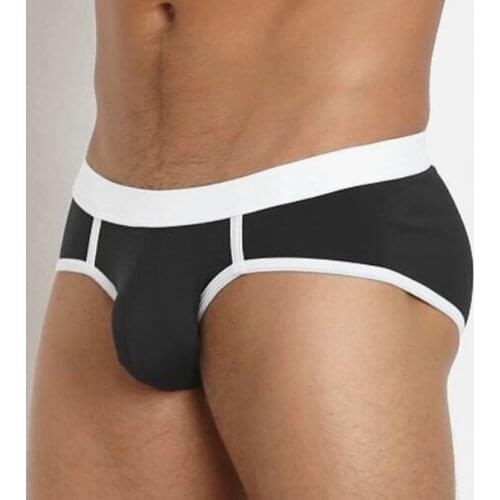 Men pouch briefs Underwears mens high quality cotton Briefs Underpants Gay Man Underclothes wholesale