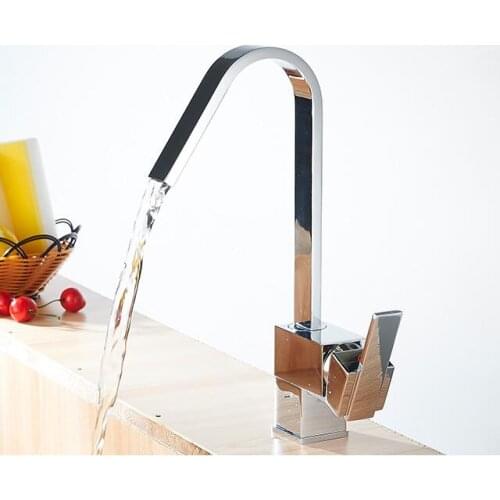 Vidric New kitchen hot and cold faucet Foreign trade sink faucet waterfall outlet Tsui faucet