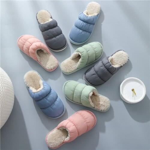 Women Winter Warm Ful Slippers Women Slippers Cotton Sheep Lovers Home Slippers Indoor Plush Size House Shoes Woman Wholesale