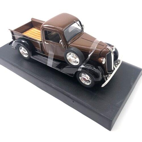 1/32 signature 1937 Plymouth Pickup Collector Edition Metal Diecast Model Vintage Car Toy Gift