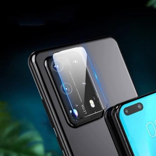 10Pcs For Huawei P40 Pro Plus Clear Rear Back Camera Lens 9H Tempered Glass Protector Protective Film Guard