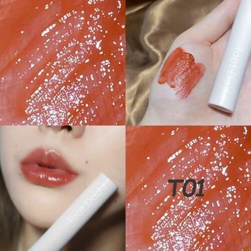 8 Colors Mirror Lip Glaze Dense Delicate Moisturizing Nourishing Lip Waterproof Sweatproof Belleza Batom Maquillaje TSLM2