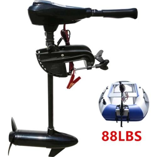 88LBS DC 24V 13KM/H Motor For Boat Outboard Engine For Outdoor Water Sport Fishing Propeller Speed Kayak