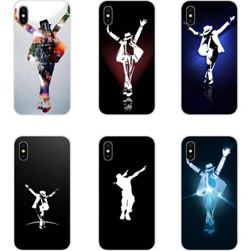 Michael Jackson Dance King Accessories Phone Cases Covers For Samsung Galaxy S2 S3 S4 S5 Mini S6 S7 Edge S8 S9 S10E Lite Plus