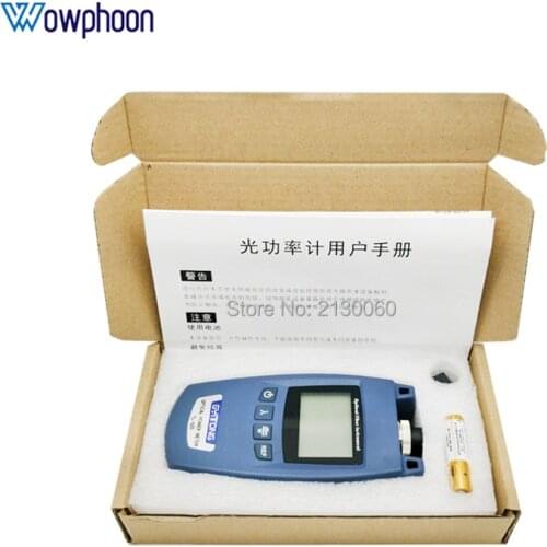 Free Shipping handheld MINI TL520 FTTH Fiber Optic Power Meter with FC universal connector TL520 laser power meter