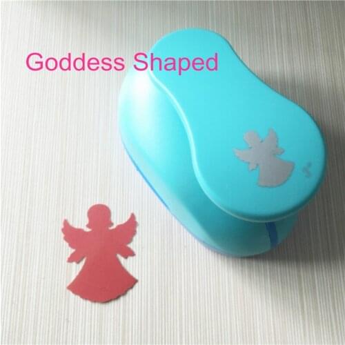 Big size angel EVA foam puncher paper cutter for greeting card handmade DIY craft punch furador scrapbook goddess hole punch