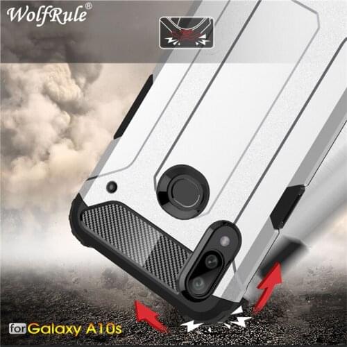 Case For Samsung Galaxy A10s Case Full Wrapped Armor Hybrid PC+TPU Shockproof Case For Samsung A10s A107F Cover For Samsung A10s