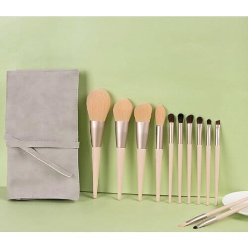 12pcs Makeup Brushes Set For Cosmetic Foundation Powder Blush Eyeshadow Kabuki Blending Professional Eyebrows Soft Hair