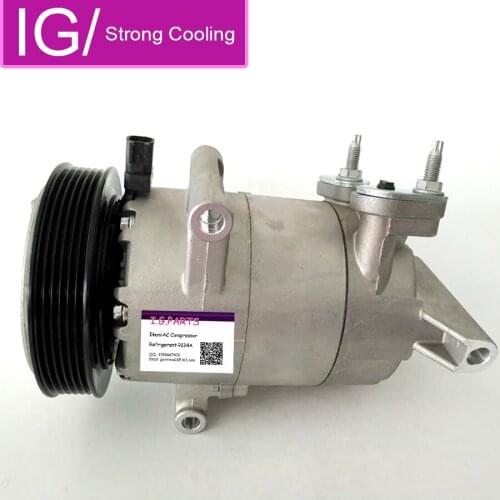 New VS16 Ac Compressor For Ford Transit 2.2 2006-2008 For Mazda 2 6C1119D629AA 6C1119D629AD 1371569 6C11-19D629-AA 1421334