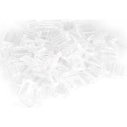 100 pcs plastic compression sleeves for rimless glasses Accessories tools