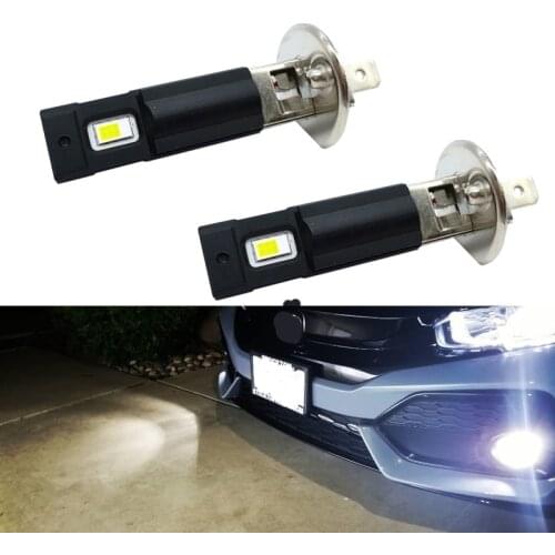 H1 LED Car fog Light led bulbs 3000lm 12V 24V white Driving Running Light lamp 6000K Auto Led H1 Bulb
