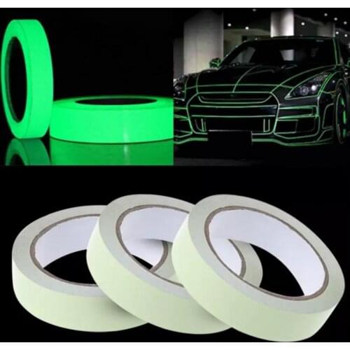 Luminous Tape Self-adhesive Glow Emergency Logo In The Dark Afety Stage Stickers Home Decor Car Supplies Decorative Warning