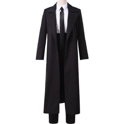 Unisex Anime Cos Chainsaw Man Makima Cosplay Costumes Daily Uniform Dress