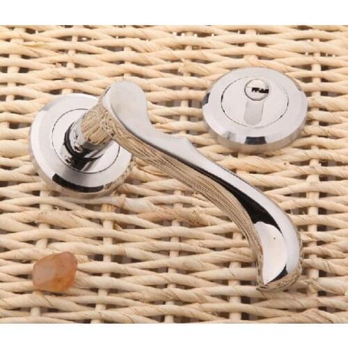 High quality sliding room hidden door lock with handle and keys/European style stainless steel door lock/2014 fashion door lock