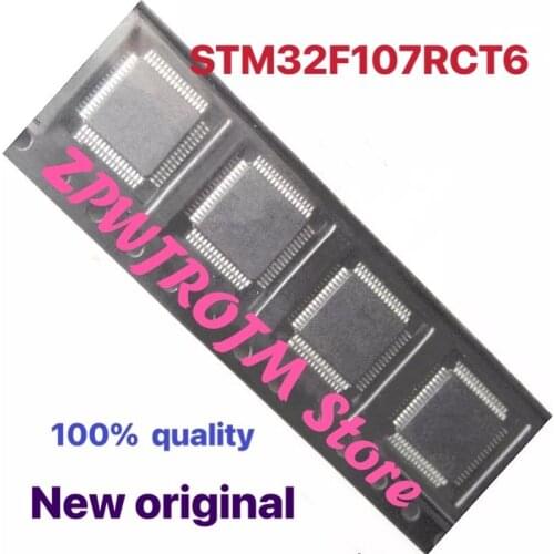 5pcs/lot STM32F107RCT6 STM32F107 QFP-64