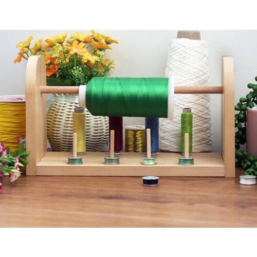 9 Spool Sewing Thread Stand Organizer Craft Embroidery Storage Rack Holder