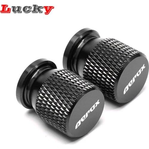 For YAMAHA AEROX155 AEROX 155 NVX 155 NVX155 Motorcycle Accessorie CNC Aluminum Wheel Tire Valve Caps Stem Airtight Covers