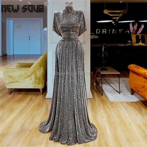 Arabic Dubai Latest Design Evening Dresses 2019 Robe De Soiree Kaftans Custom made Prom Dress Middle East Long Party Gowns