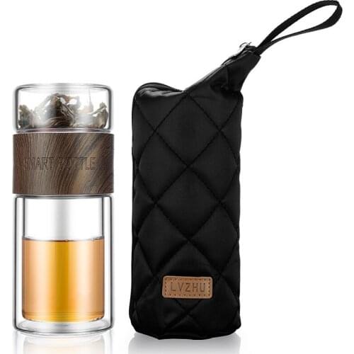 Tea Cup High Borosilicate Glass Outdoor Kung Fu Tea Set Portable Travel Set Tea Cup