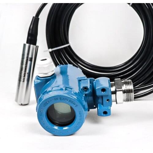 420ma tank water liquid level sensor grey water or dam water level transducer transmitter