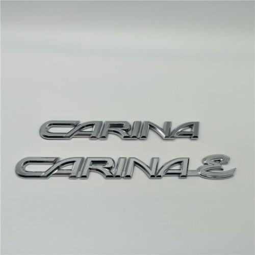 For Toyota Carina e Emblem Badge Letter Number Alphapet Logo Car Truck
