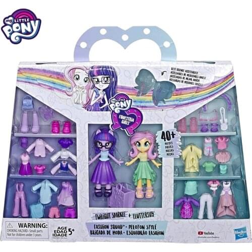 My Little Pony Original Girls Doll Toys Anime Figure Pony with Doll Accessories Baby Doll Toys Figures Toys for Girls Gifts Set
