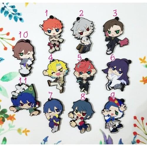 HypnosisMic -Division Rap Battle DRB Original Japanese anime figure rubber Silicone mobile phone charms/key chain/strap