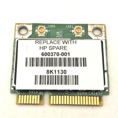 Card for HP 600370-001 600370 Broadcom BCM94313HMGB wireless 802.11B/G/N Bluetooth PCIe Half