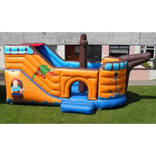 China Guangzhou) manufacturers selling Inflatable Pirate Ship, Obstacles slides, COB-438