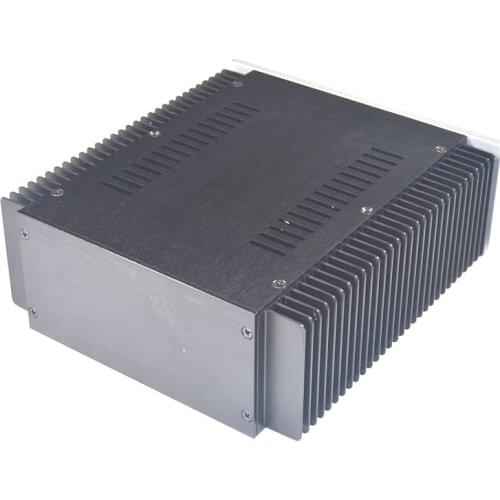 KYYSLB 260*230*90MM DIY Box Amplifier Case Enclosure WA135 Brushed Aluminum Non-porous Class A Power Amplifier Chassis Shell