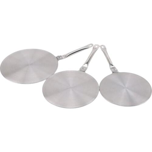 Kitchen Induction Cooker Heat Conduction Plate Stainless Steel Induction Cooker Converter Kitchen Stove Accessories