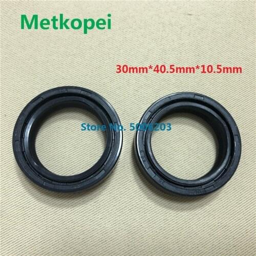 Motorcycle YBR125 GN125 GS125 YB125Z QJ125 EN125 DT175 front fork damper shock absorber oil seal 30*40.5*10.5mm 30x40.5x10.5 mm