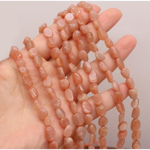 New Style Natural Stone Irregular Sun Stone Loose Beads For DIY Jewelry Making Necklace Bracelet Earrings Accessory