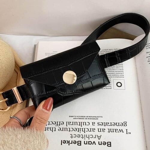 2021 Fashion Women Waist Bag Leopard Print PU Leather Belt Purse Travel Phone Pouch Female Hip Waist Pack Luxury Women bags