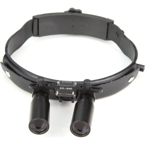 4X 5X 6X Headband Dental Loupe 550mm 500mm 420mm 340mm Binocular Medical Magnifier Dentistry Surgical Magnifying Glass
