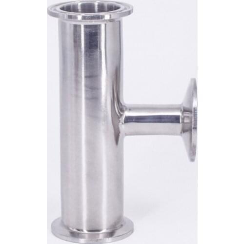 102mm x 38/51/63/76mm Pipe OD 4" x 1.5" 2" 2.5" 3" Tri Clamp Reducer Tee 3 Way SUS 304 Stainless Sanitary Fitting Homebrew Beer