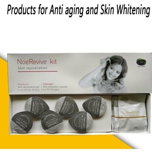 Bright Gel Set Skin Lightening Neerevive Neebright Capsugen Exfoliate
