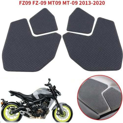 Motorcycle Protector Tank Traction Pad Side Gas Knee Grip Protector for YAMAHA FZ09 FZ-09 MT-09 MT09 2013-2020