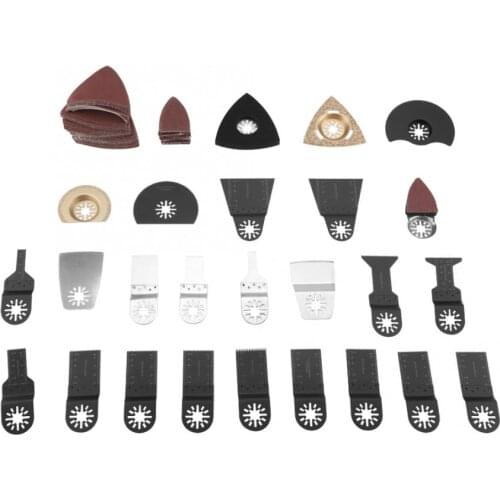100pcs Saw Blades Oscillating Multi Tool Accessories Kit for Home DIY Cutting Tool Reciprocating saw blades High Quality