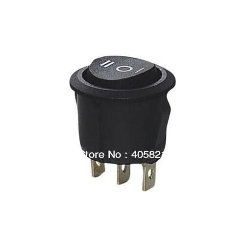 3Pins 3Positions ON-OFF-ON 6A 250VAC mini rocker switch Boat switch