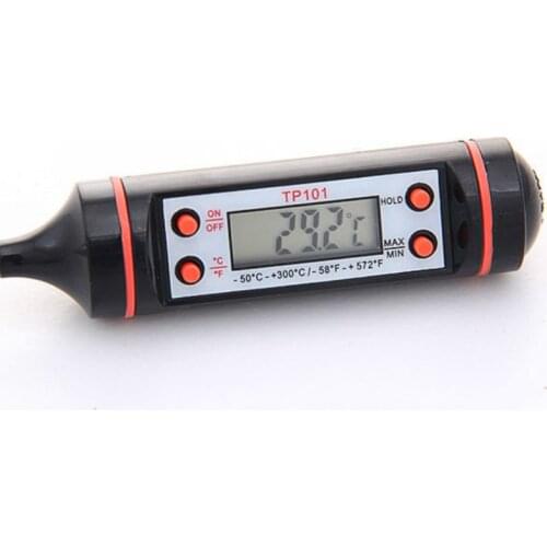 2 Colors Professional Digital Kitchen Thermometer Household Temperature Pen Tool Meat Cake Candy BBQ Dining Cooking Tool Set