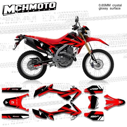 MCHMFG Graphics Kit for Honda 12-16 17-20 CRF250L 2012 2013 2014 2015 2016 2017 2018 2019 2020 CRF250L Motocross Decals