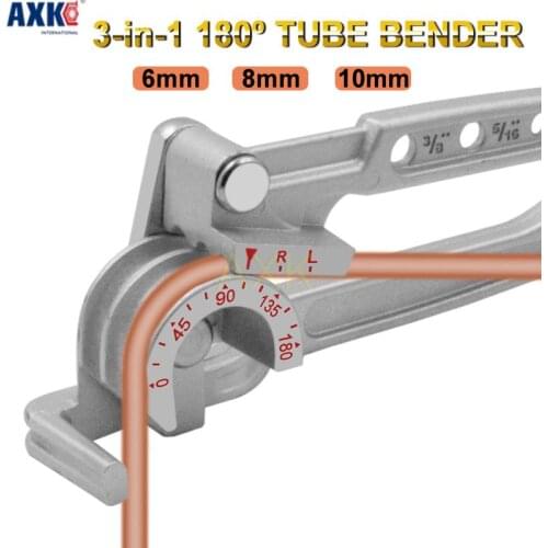 6mm 8mm 10mm 1/4 ″ 5/16 ″ 3/8 ″ Pipe Bending Tool Heavy Duty Tube Bender Tubing Bender Pliers pince sleeve pinza crimpatrice