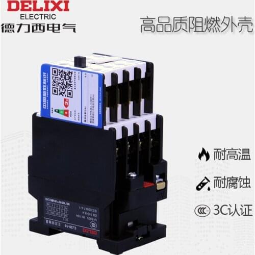 DELIXI AC Contactor CJ20-10A CJ20-16A 220V 380V 2NO2NC 36V 110V