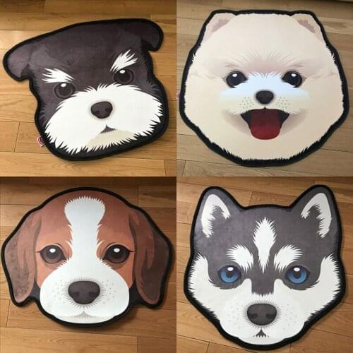 Shiba Inu Husky Teddy Dog NekoAtsume Cat Floor Rug Doormat Carpet Room Non-slip Mat Animal Gift